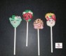 558sp Shopping Friends Chocolate Candy Lollipop Mold